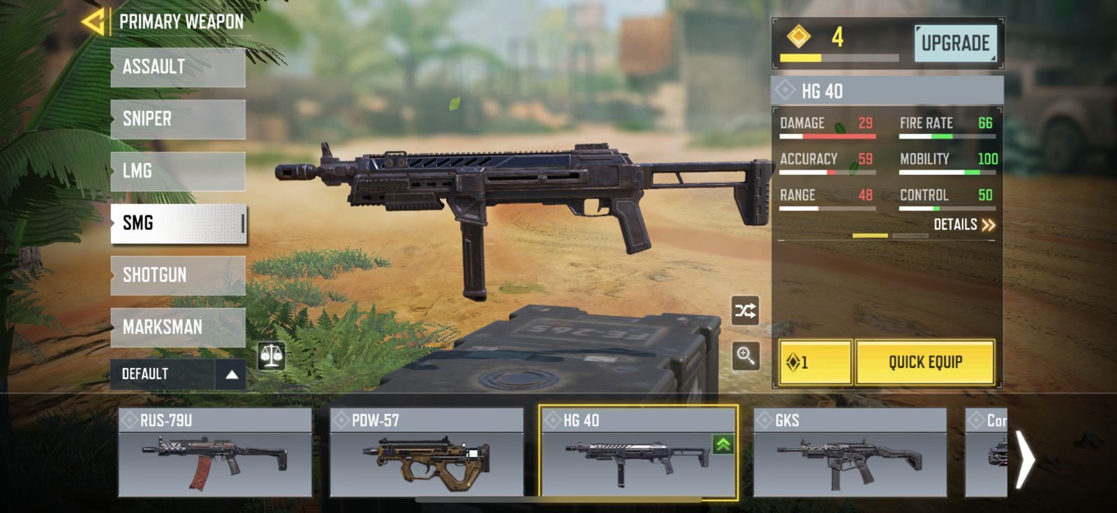 COD Mobile HG 40
