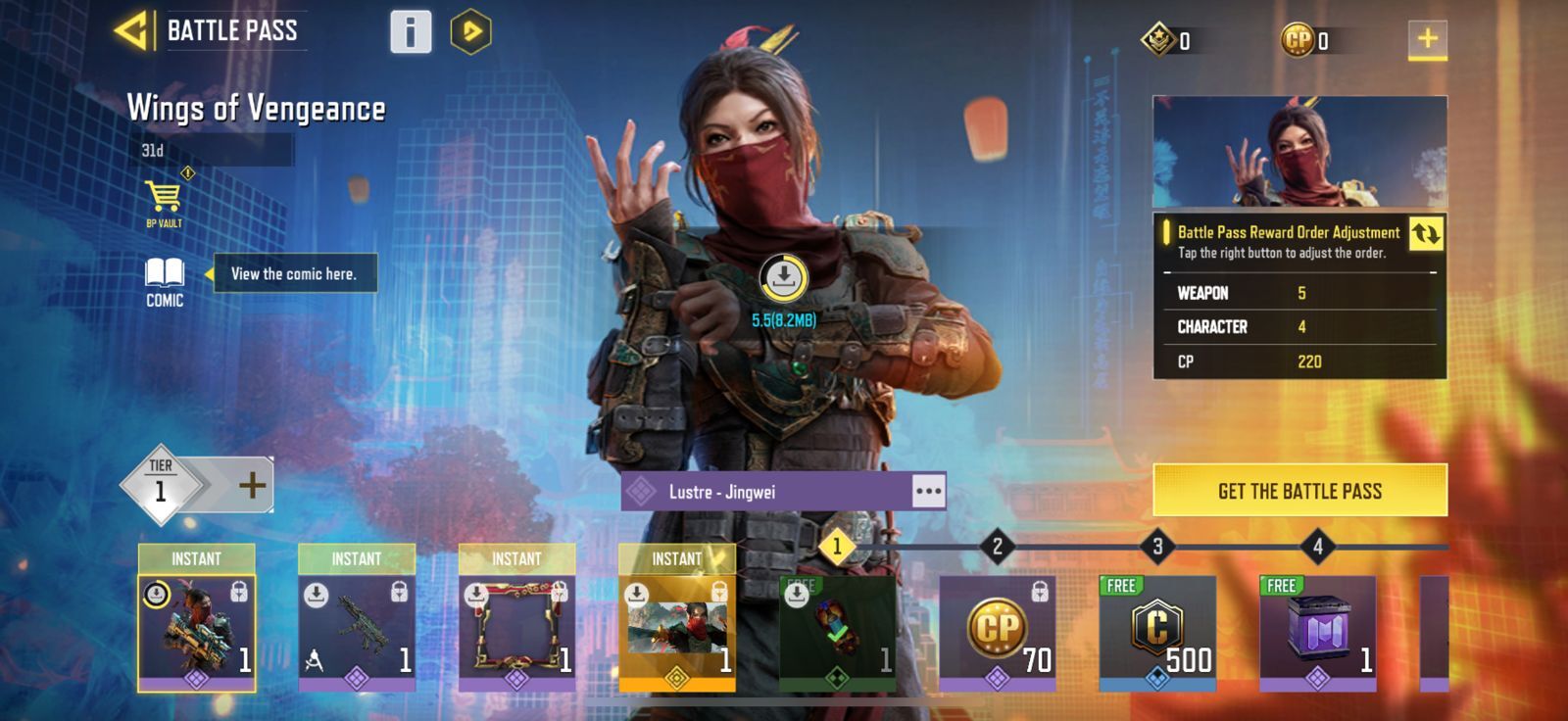 COD Mobile Season 1 2025 battle pass end date