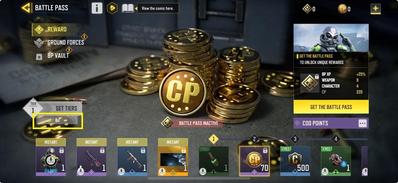 COD Mobile Season 9 Battle Pass End Date