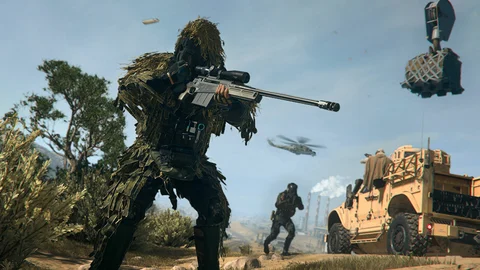 COD MW2 Warzone2 sniper ghillie suit