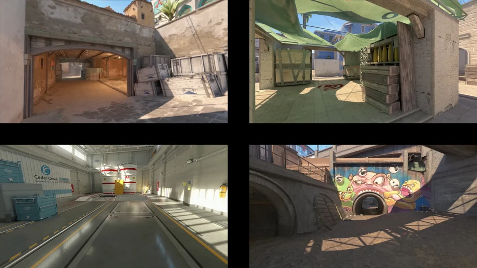 All Counter-Strike 2 maps confirmed so far