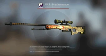 CSGO 1 Dragon Lore FN