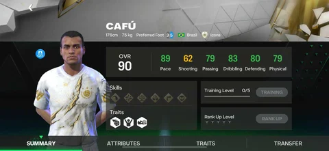 Cafu 90 fc mobile