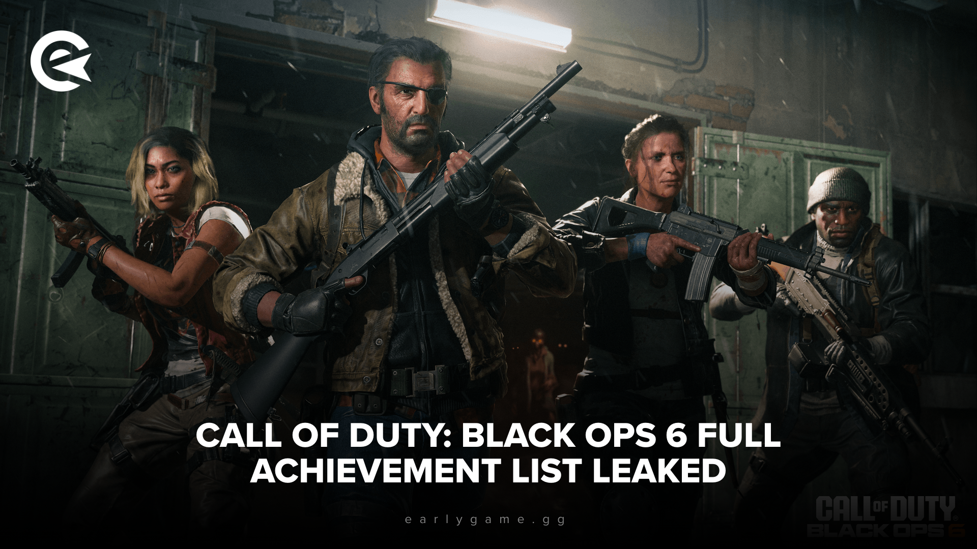 Утечка полного списка достижений Call of Duty: Black Ops 6