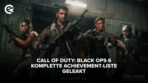 Call of Duty Black Ops 6 Achievement geleakt