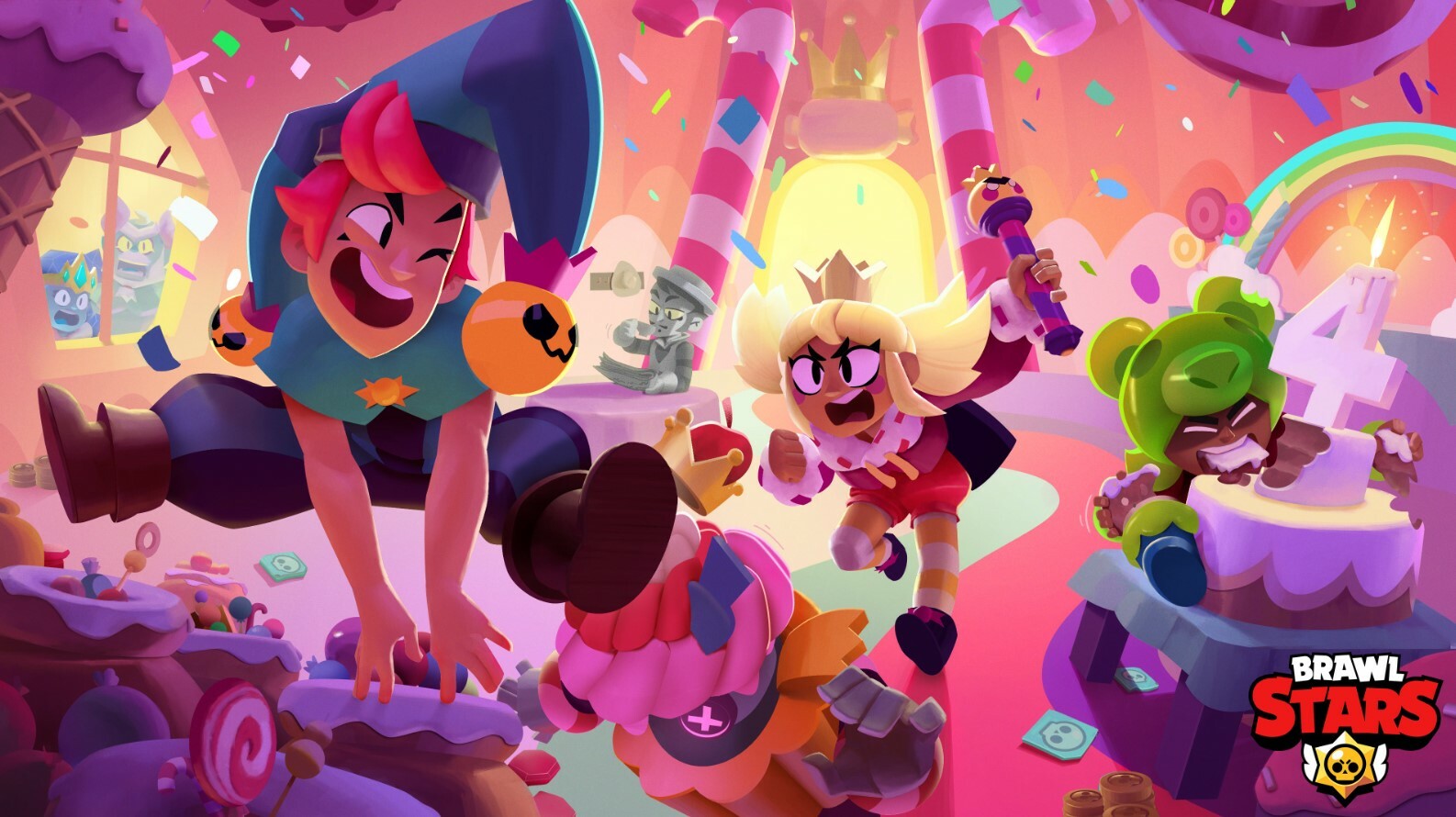 All CandyLand Update Skins In Brawl Stars | MobileMatters