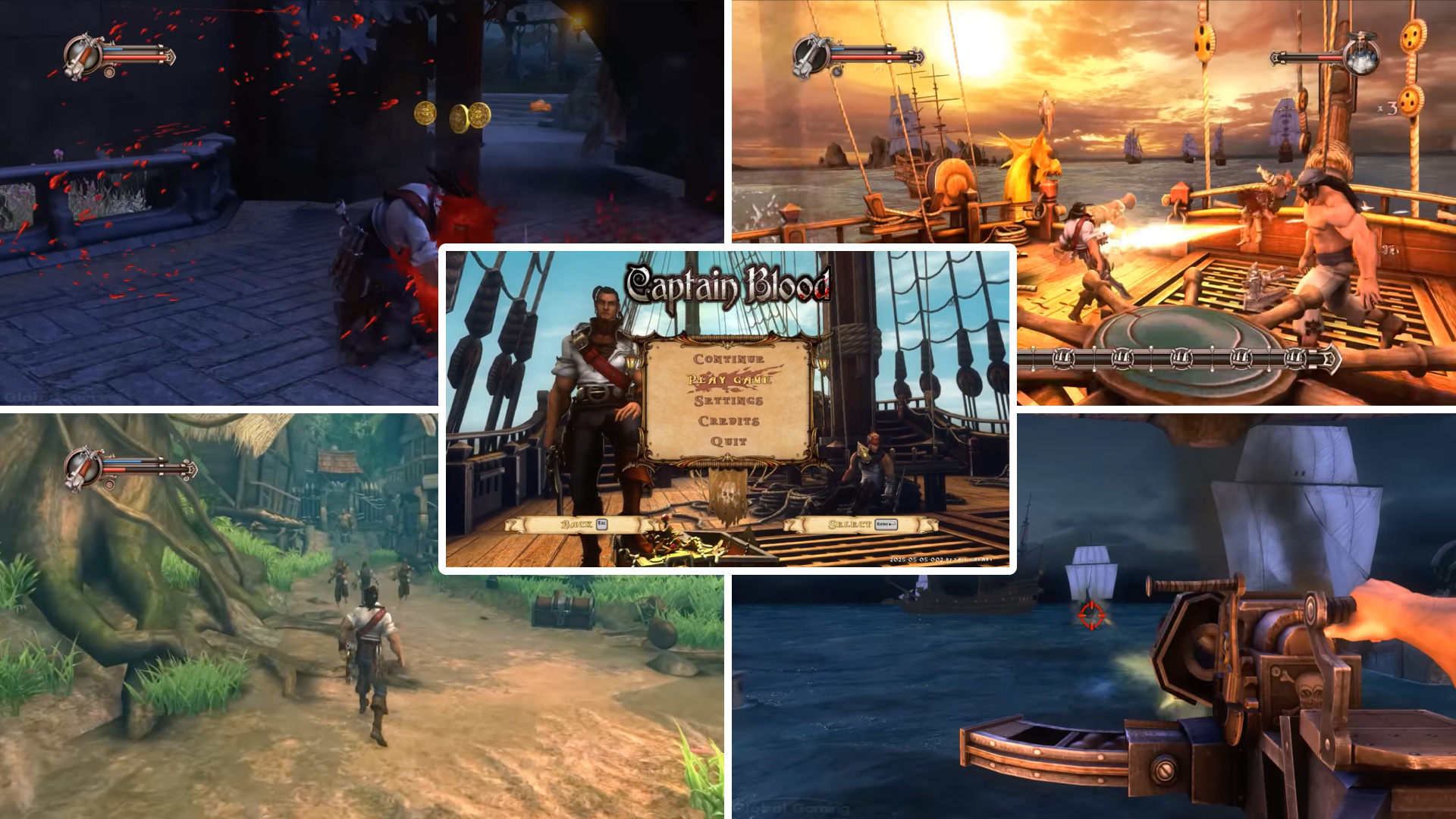 Captain Blood Screenshots