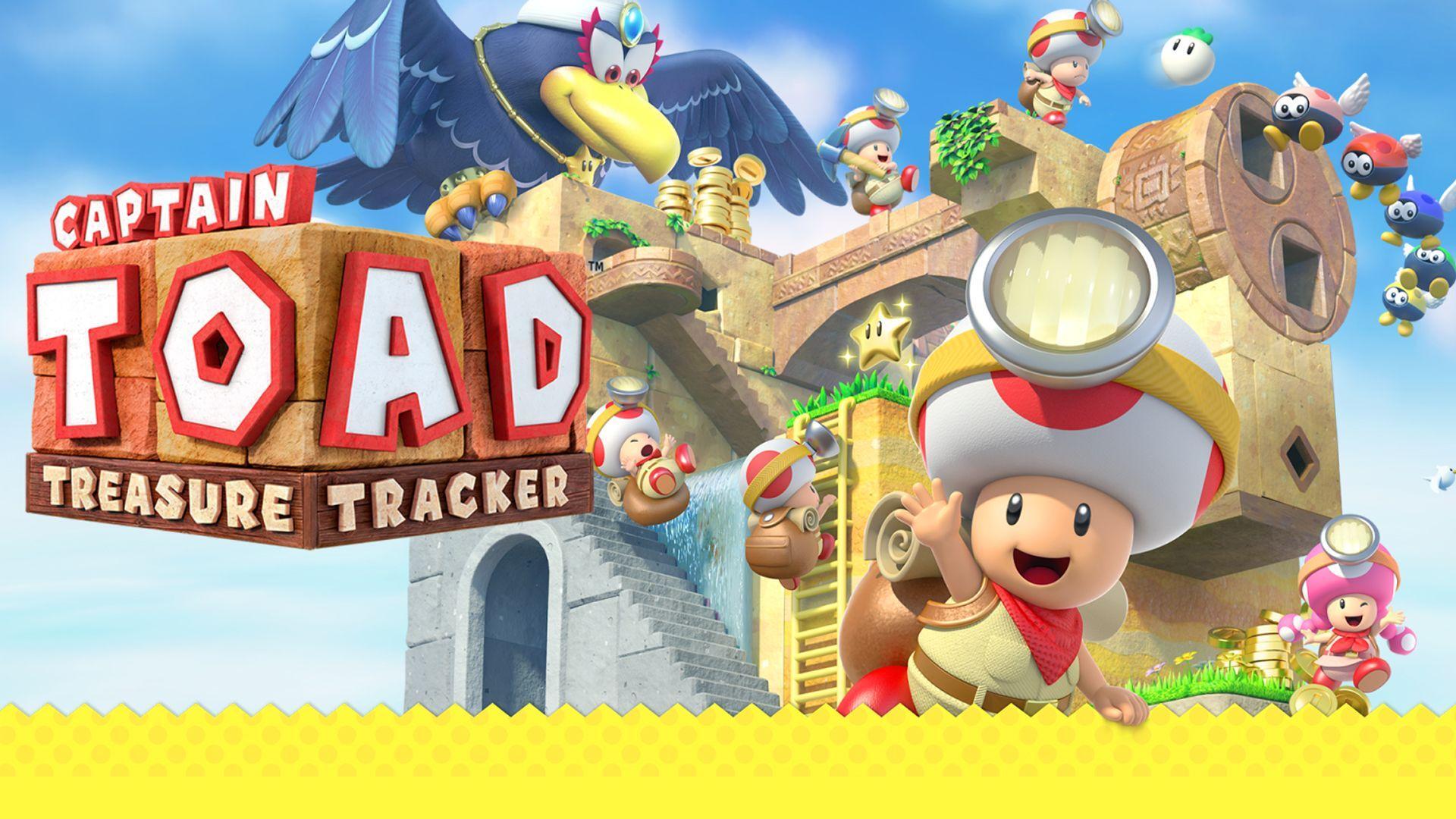 Captain Toad Treasure Tracker Key Art