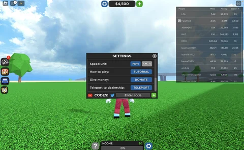 CAR DEALERSHIP TYCOON CODES NEW UPDATE ROBLOX 