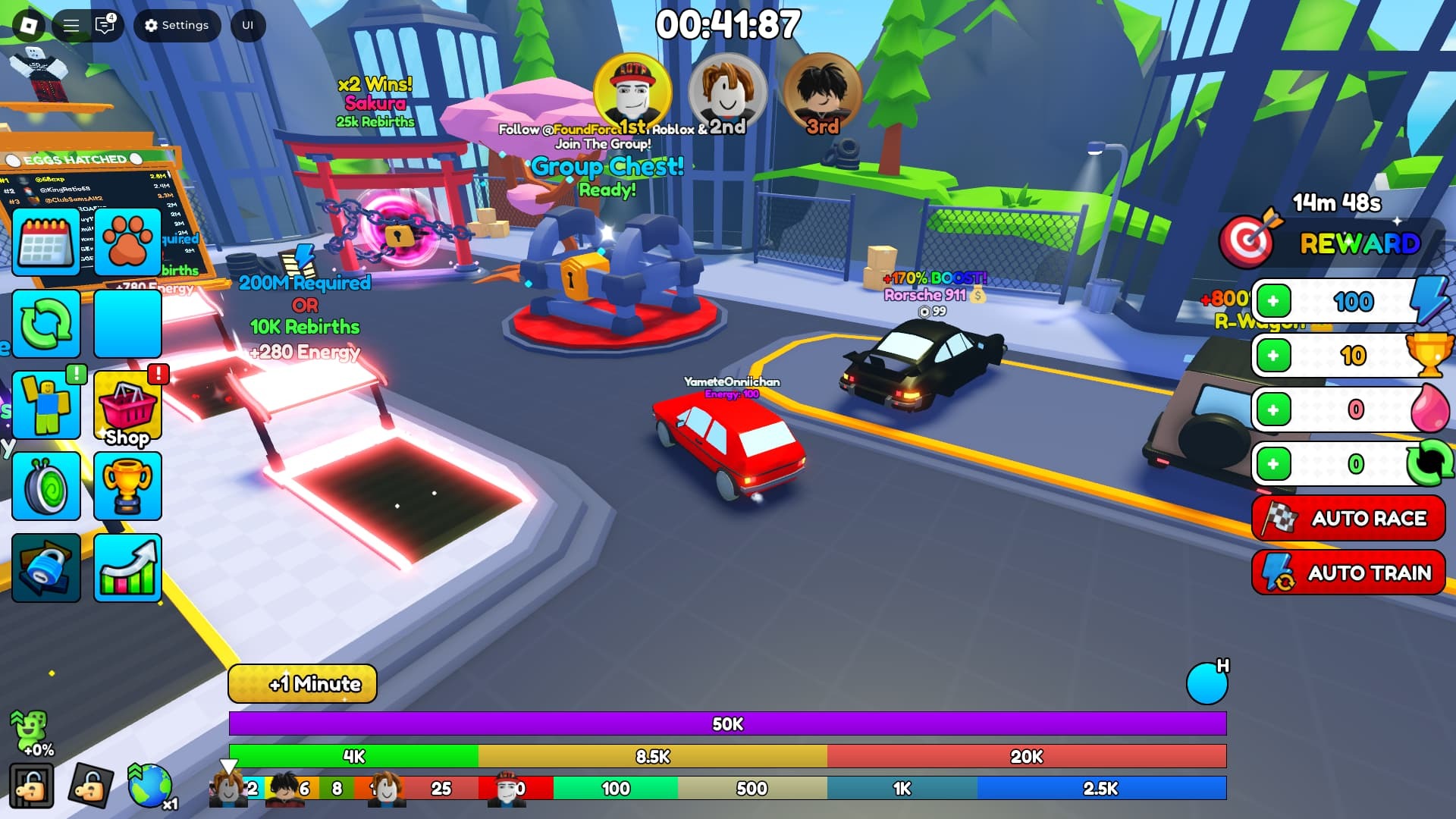 Car Training active codes
