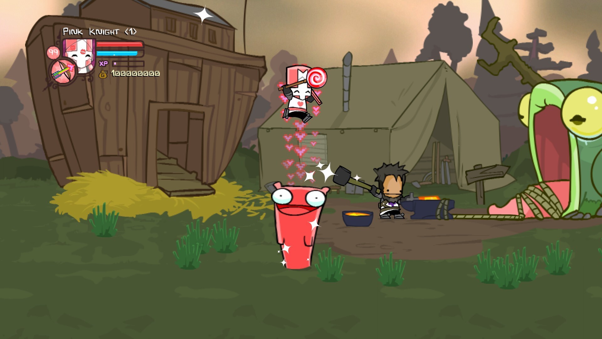 Castle Crashers Pink Knight Pack