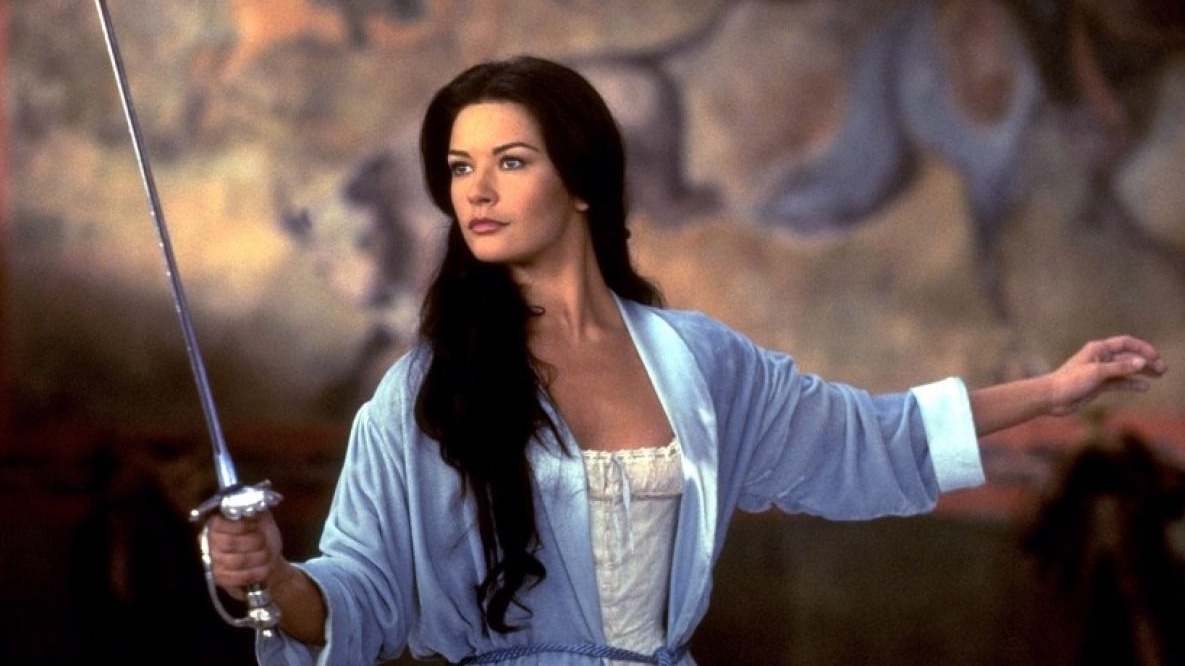 Catherine Zeta Jones as Elena De La Vega The Mask Of Zorro cropped processed by imagy