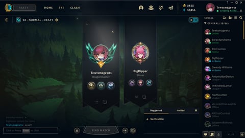 Challenges Example League of Legends