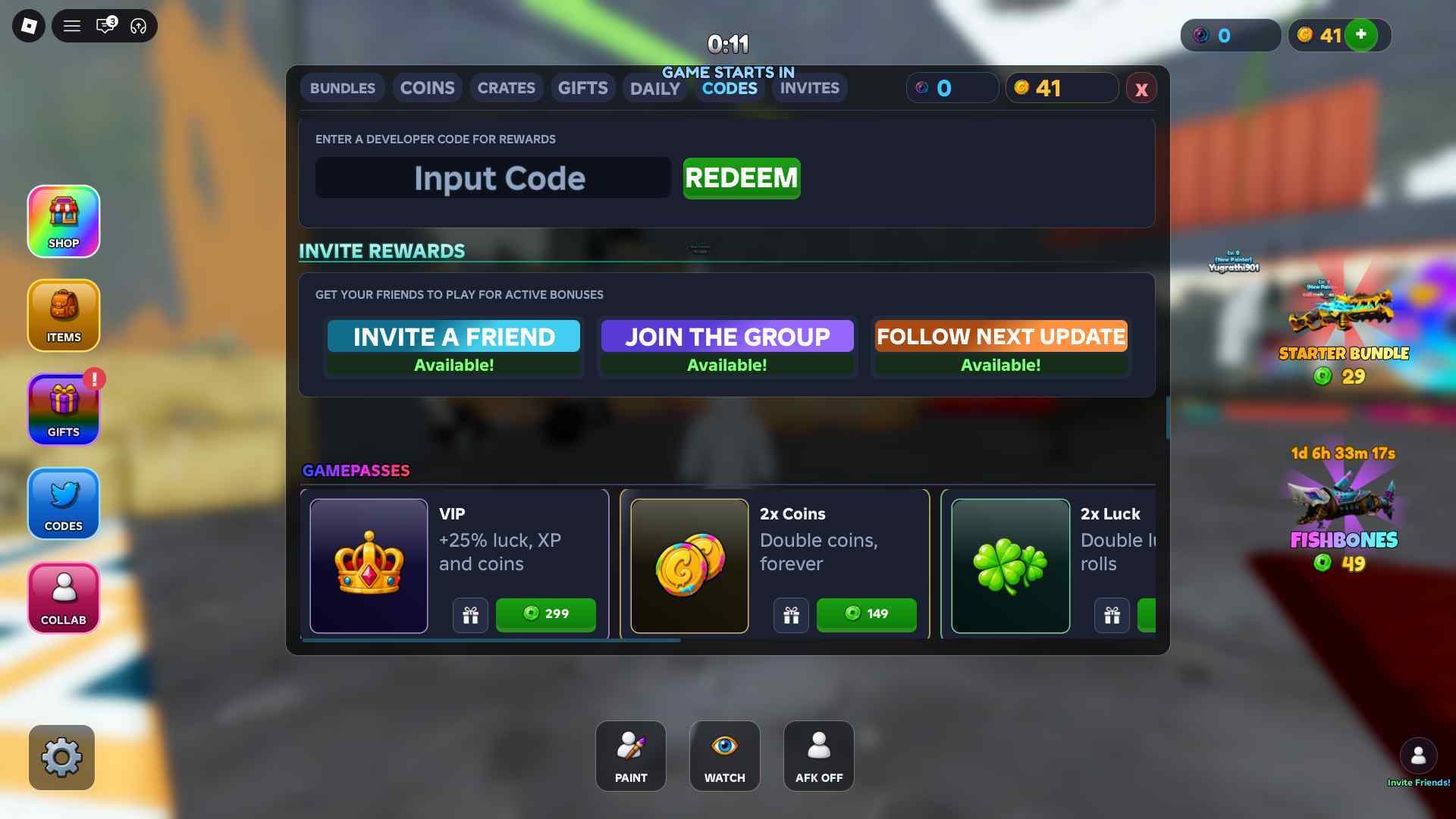 Chameleon How to Redeem Codes 2