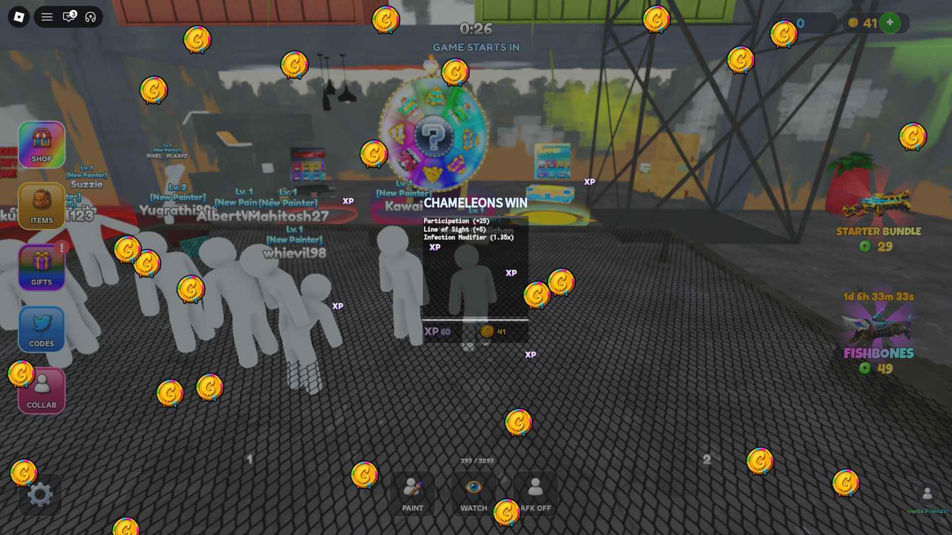 Chameleon More Codes