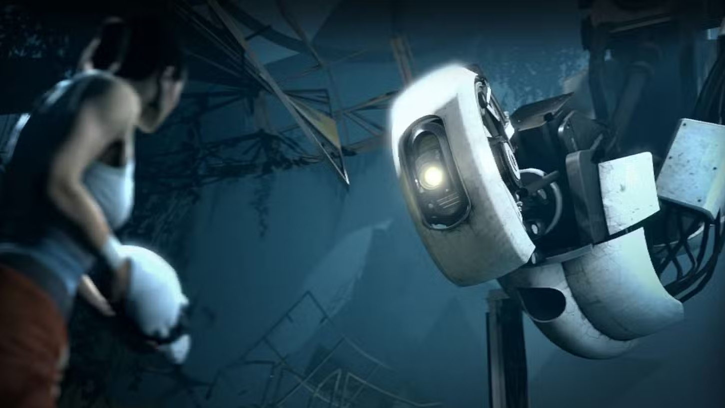Chell vs G La DOS Portal 2007