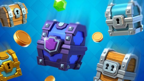 Chests Clash Royale Banner