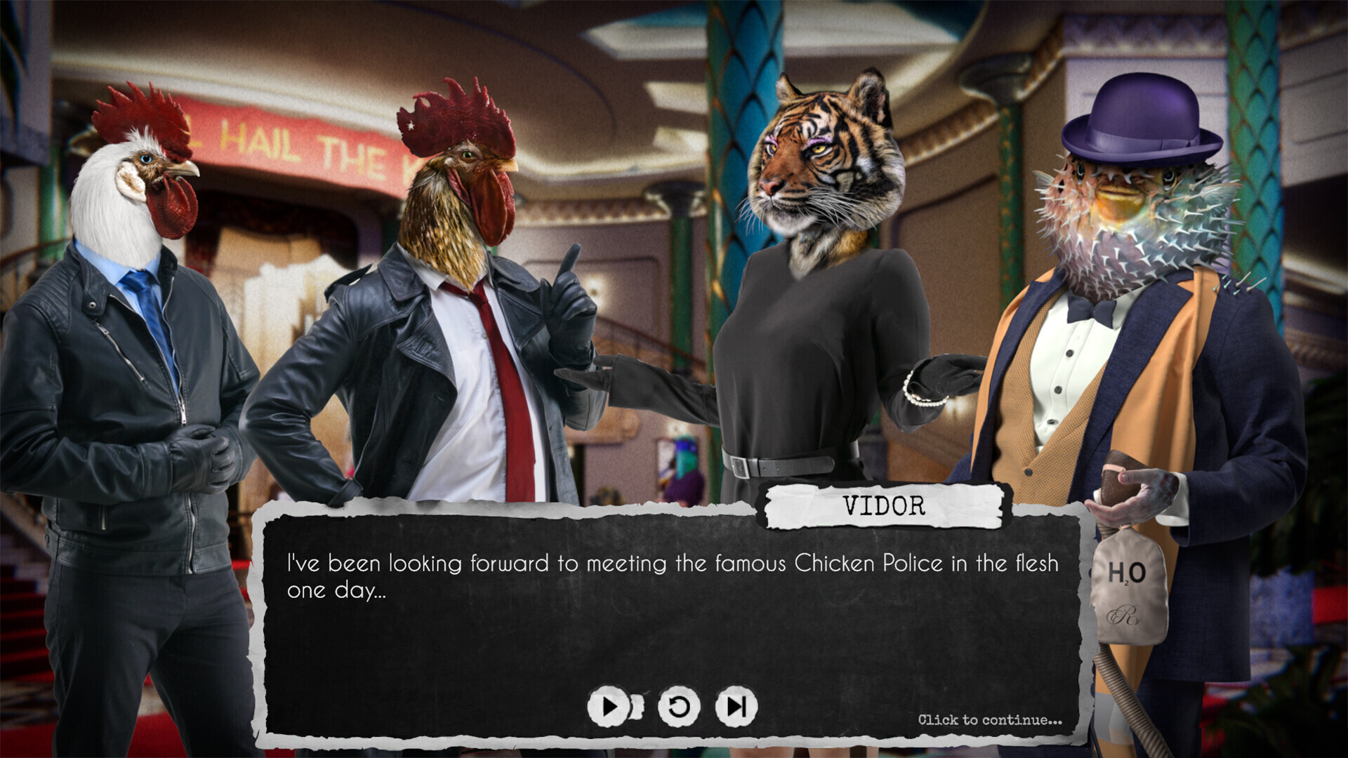 Chicken Police Into the HIVE