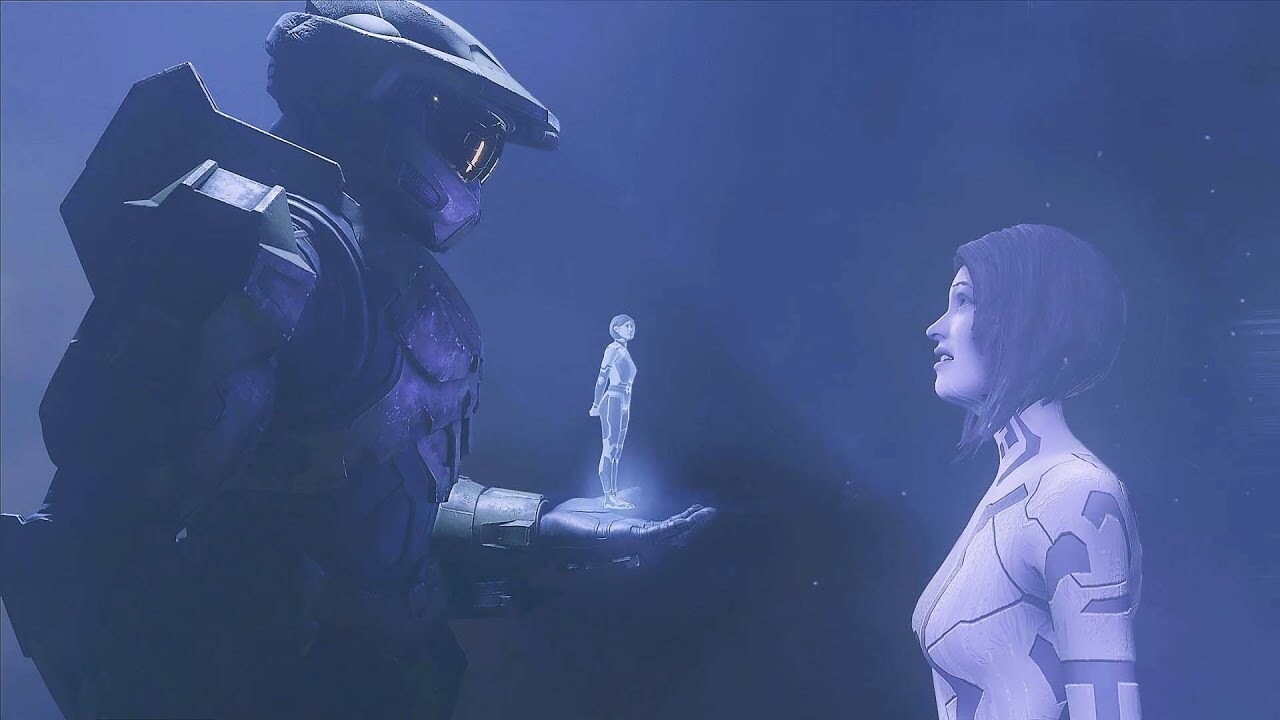Chief Cortana from Halo