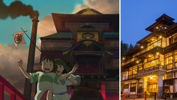 Chihiros Reise ins Zauberland Ginzan Onsen svg