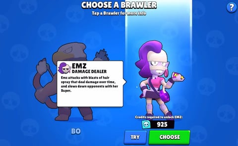 Choosing Brawler Starr Road