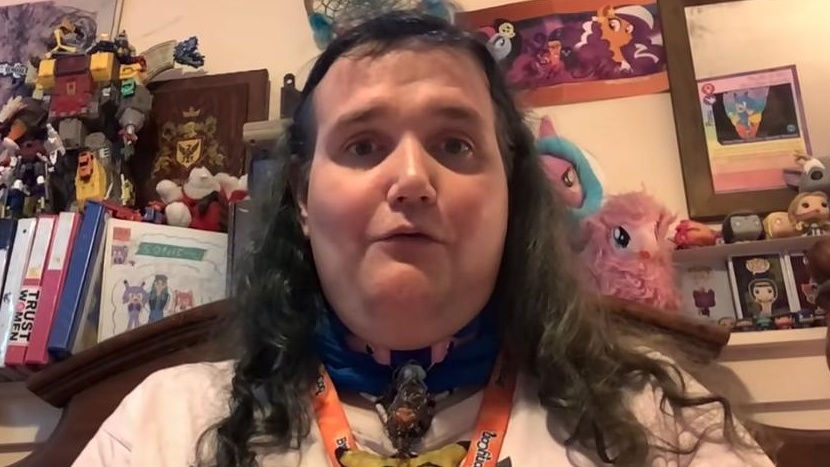 Chris Chan Surrounded by Collectibles 1