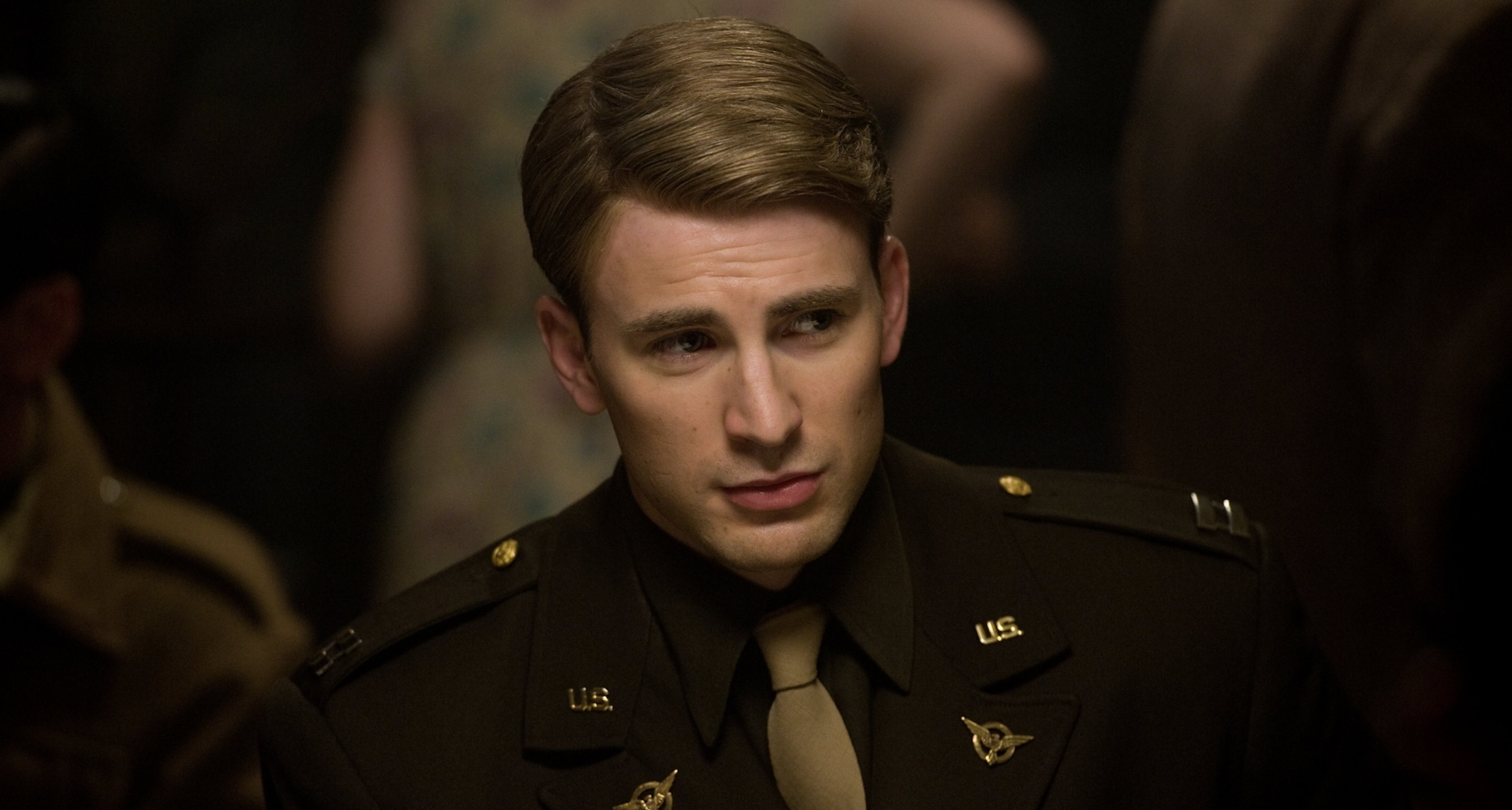 Chris Evans in Captain America