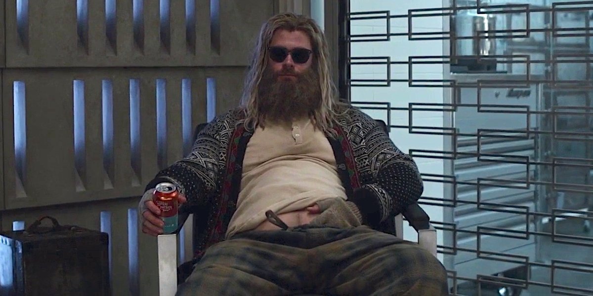 Chris Hemsworth as Thor Avengers Endgame 2019