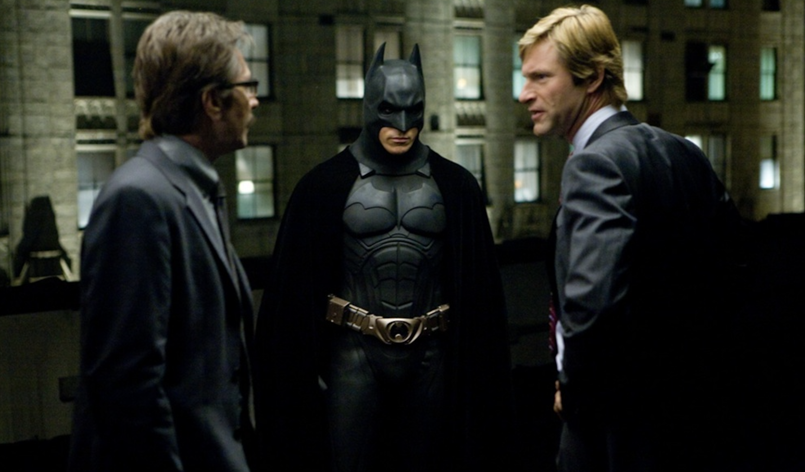 Christian Bale and Gary Oldman