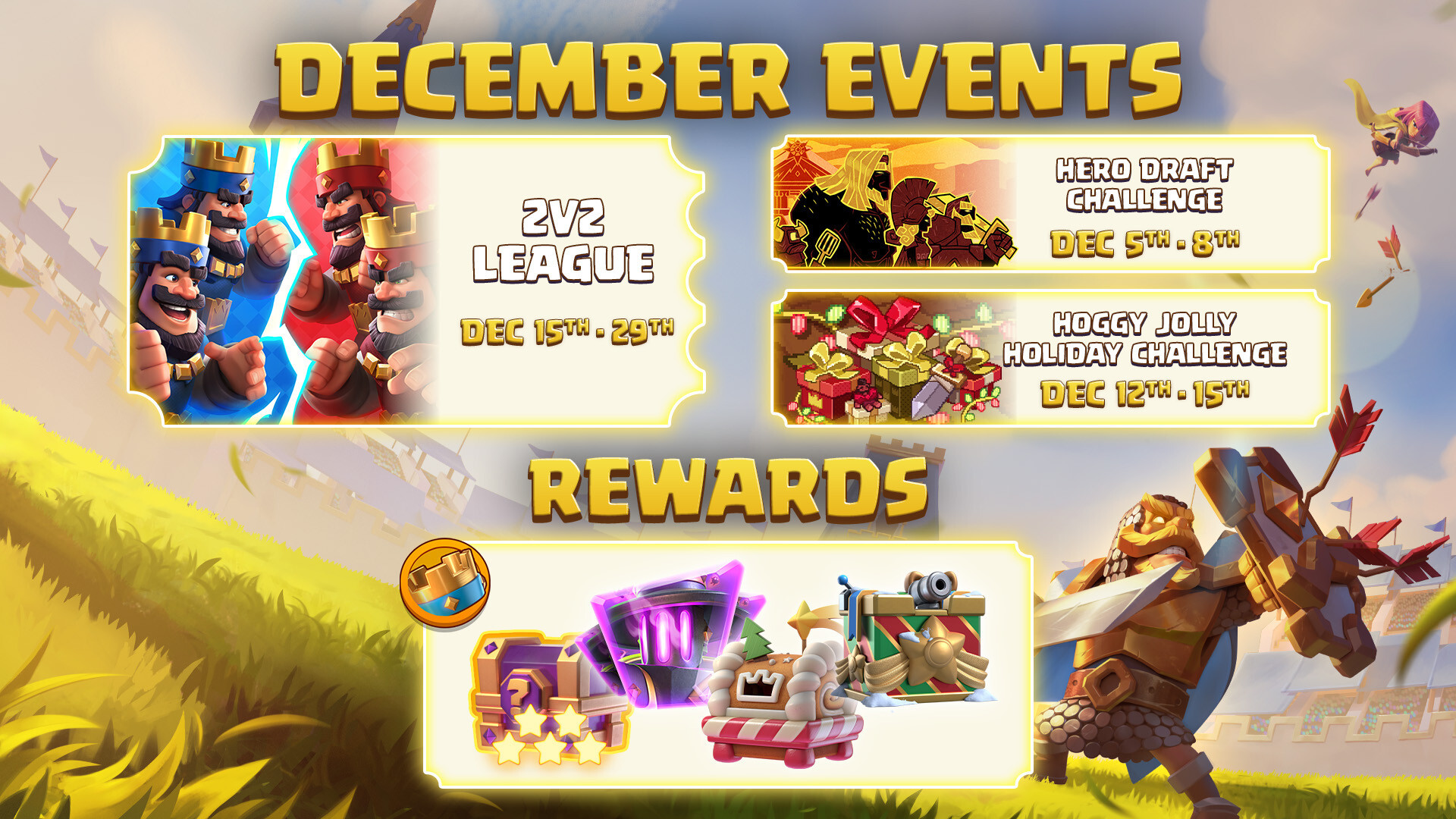 Clash Royale December 2025 Events