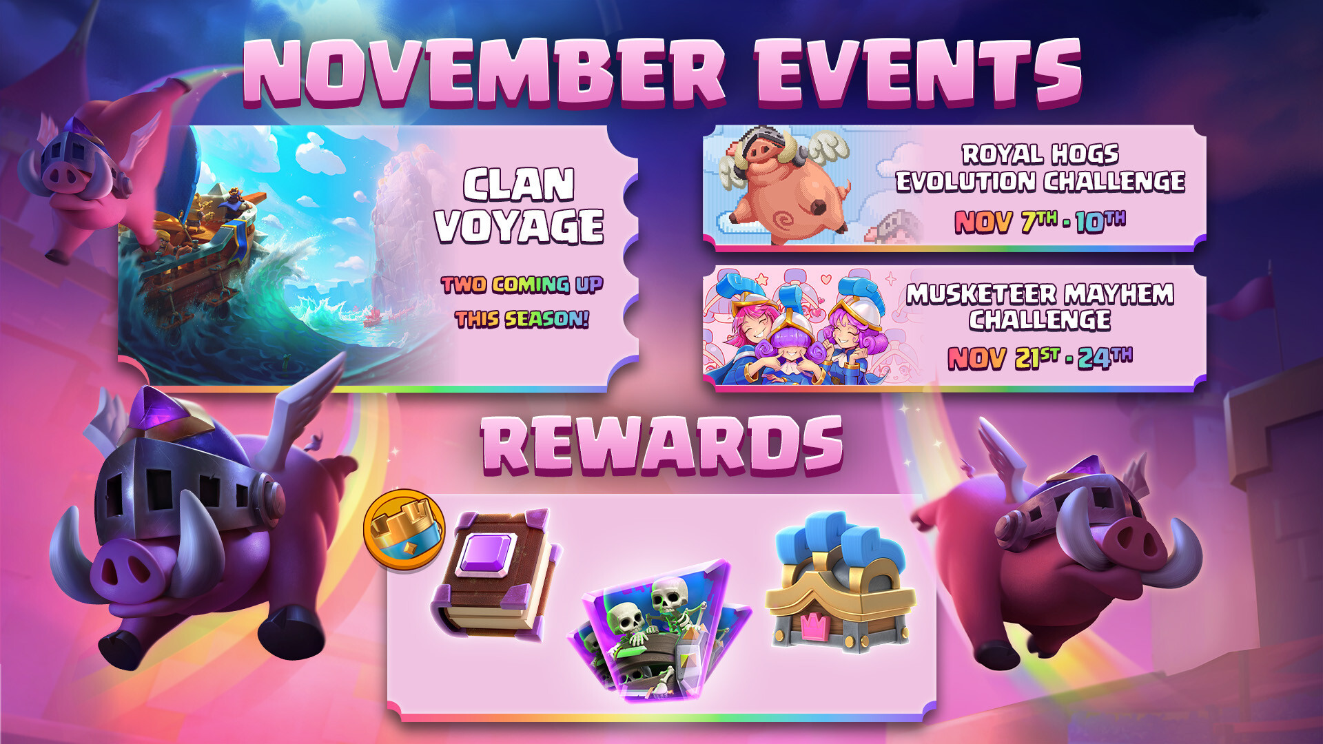 Clash Royale November 2025 Events