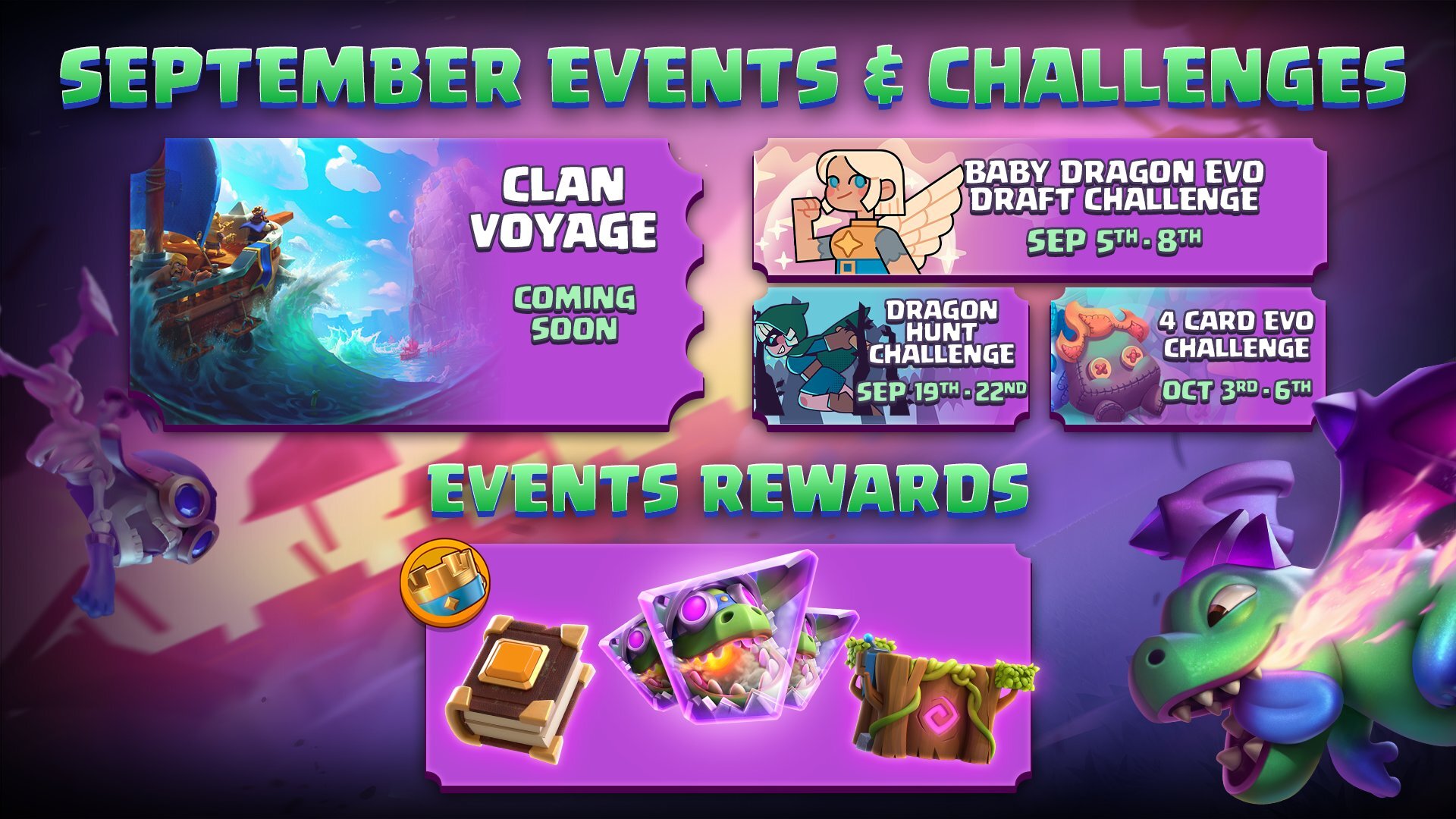 Clash Royale September 2025 Season Events