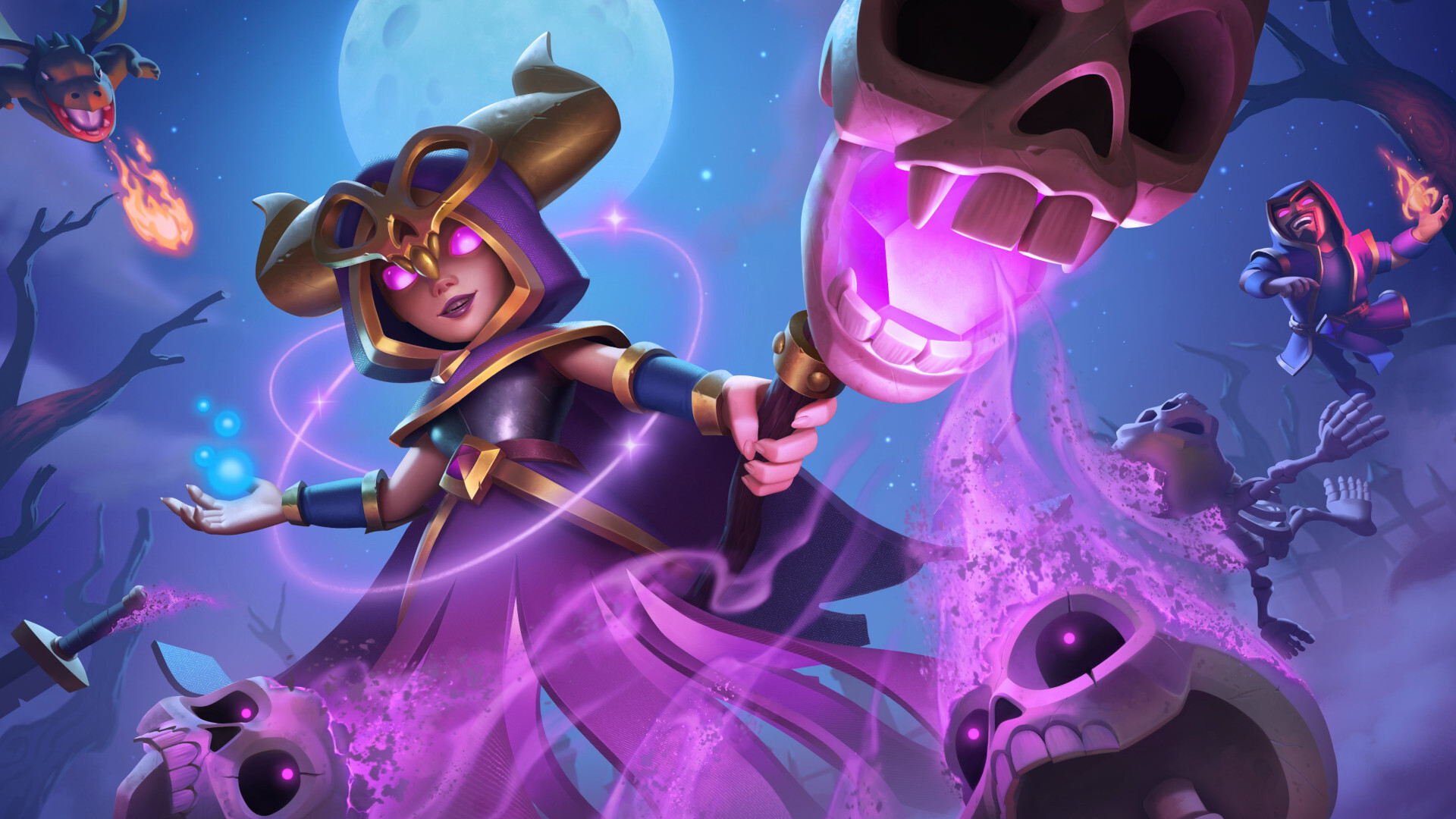 Clash Royale Witch Evolution