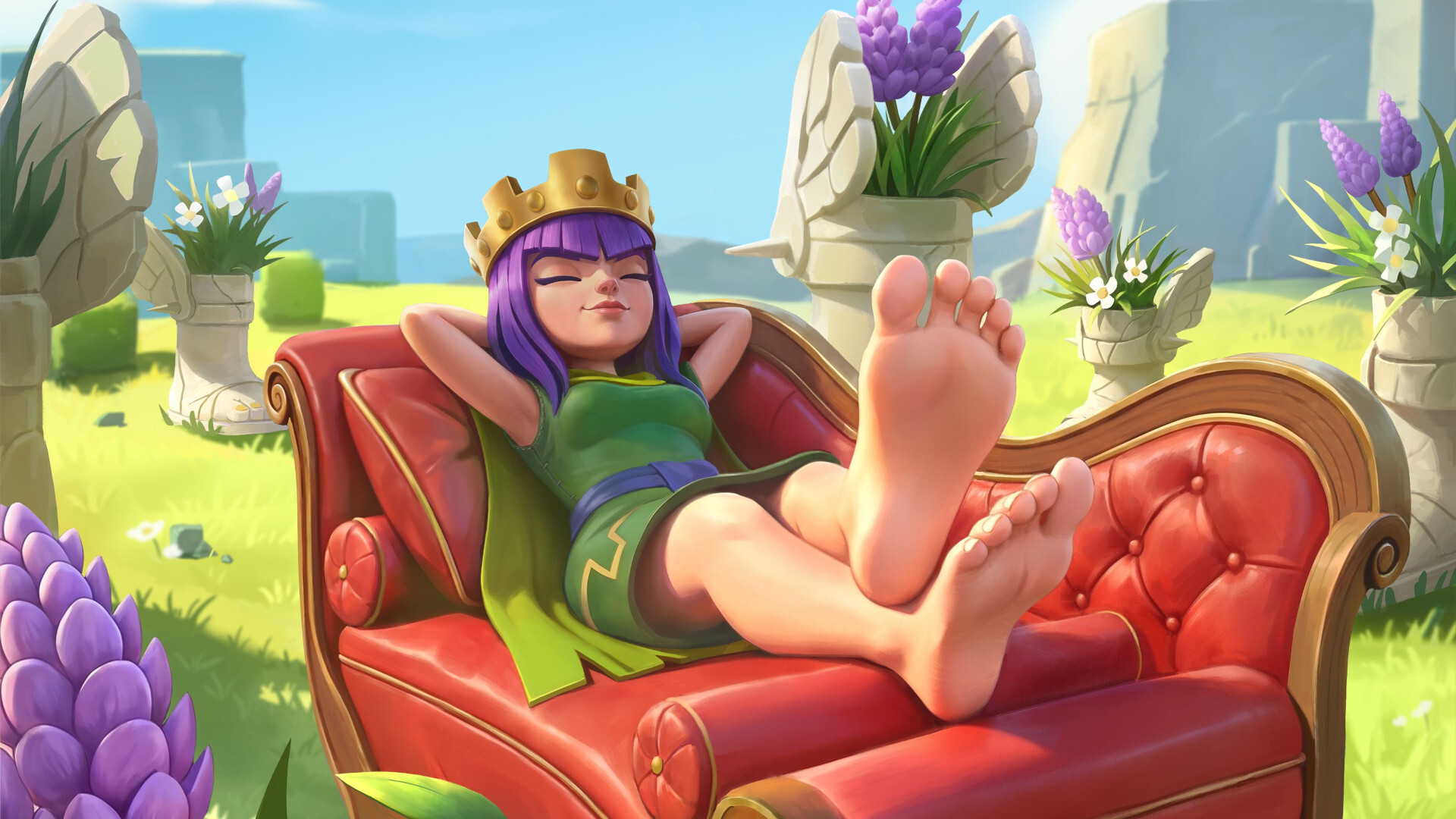 Clash of Clans Feet Cosmetics