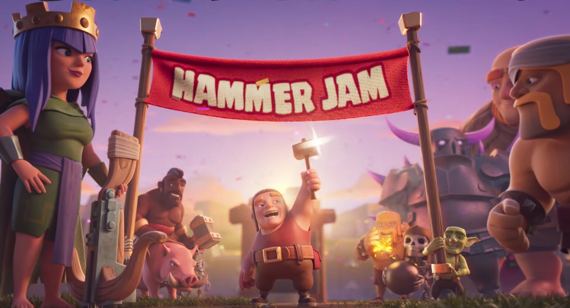 Clash of Clans Hammer Jam event