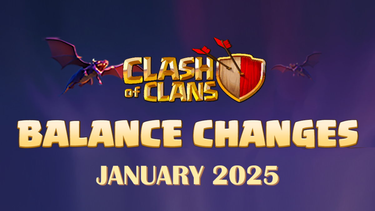 Clash of Clans Hero Equipment Balance Changes in January 2025