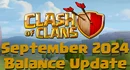 Clash of Clans September 2024 Balance Update