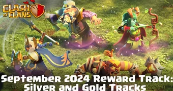 Clash of Clans September 2024 Reward Track