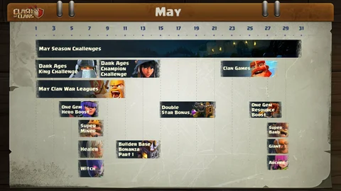 Clash Of Clans May2023 Events
