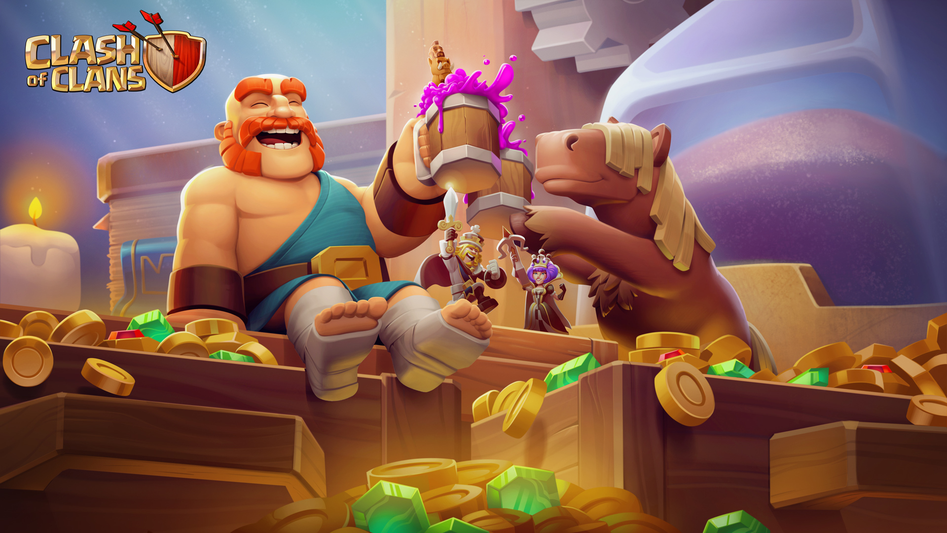 LapaMauve on X: So many Golden Apples to win on the Clan Competition! Join  now on  #clan #competition #Rewards   / X