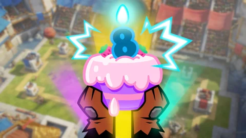 Clash Royale 8th Birthday Event: All Rewards & How To Unlock