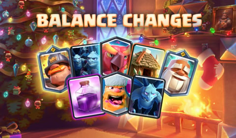 Clash Royale Dec Balance Changes Banner