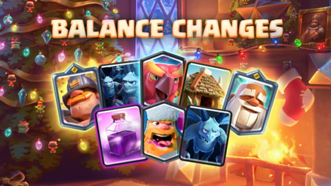 Clash Royale Dec Balance Changes Banner