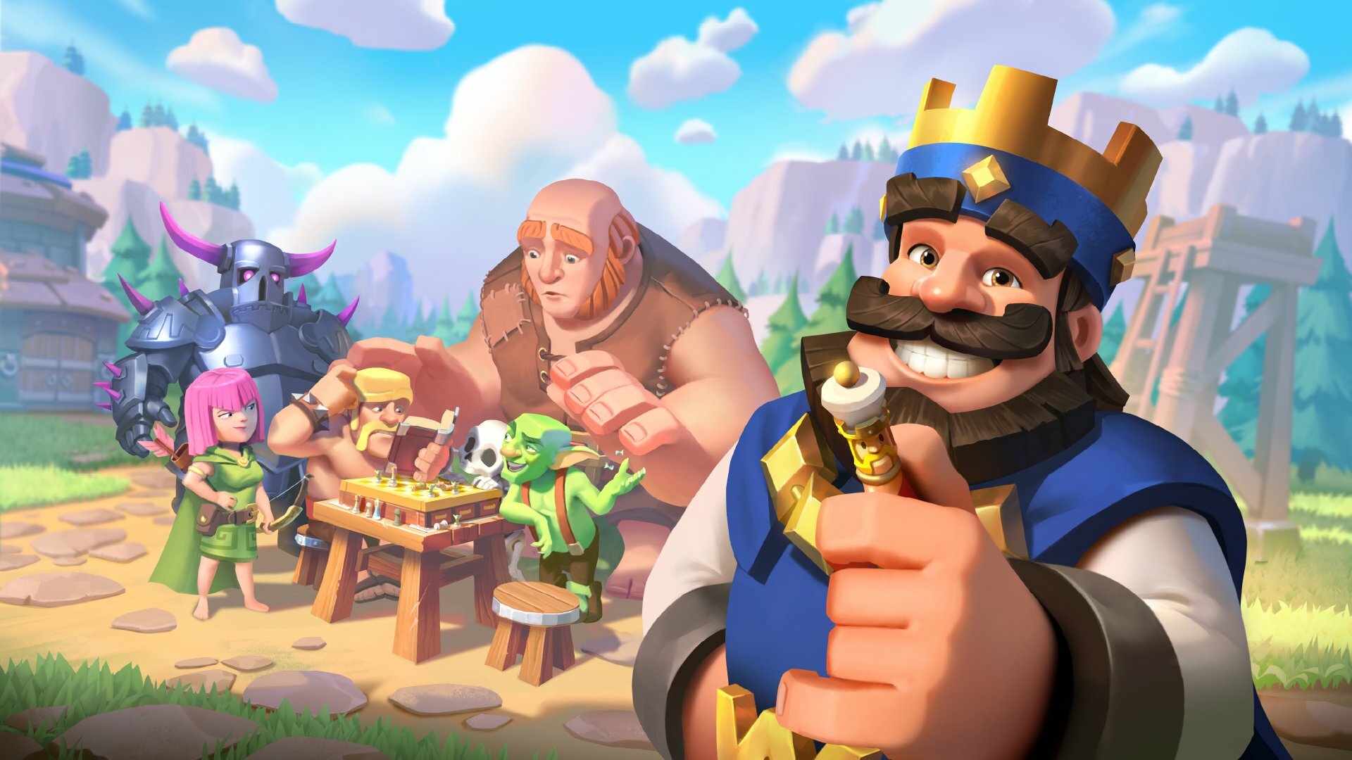 Clash Royale & Clash Of - Clash Royale & Clash Of Clans