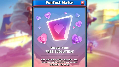 Clash Royale A Perfect Match Daily Gifts