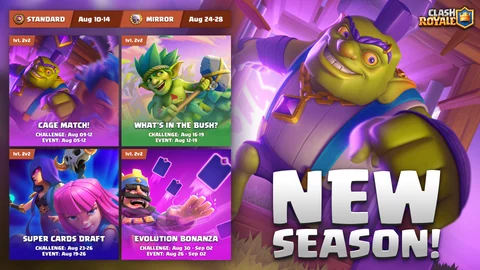 Clash Royale Events August2024