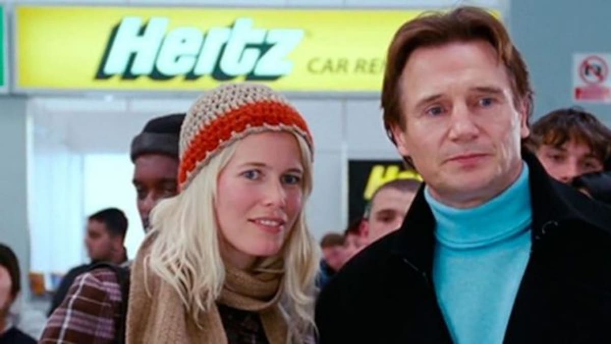 Claudia Schiffer in Love Actually