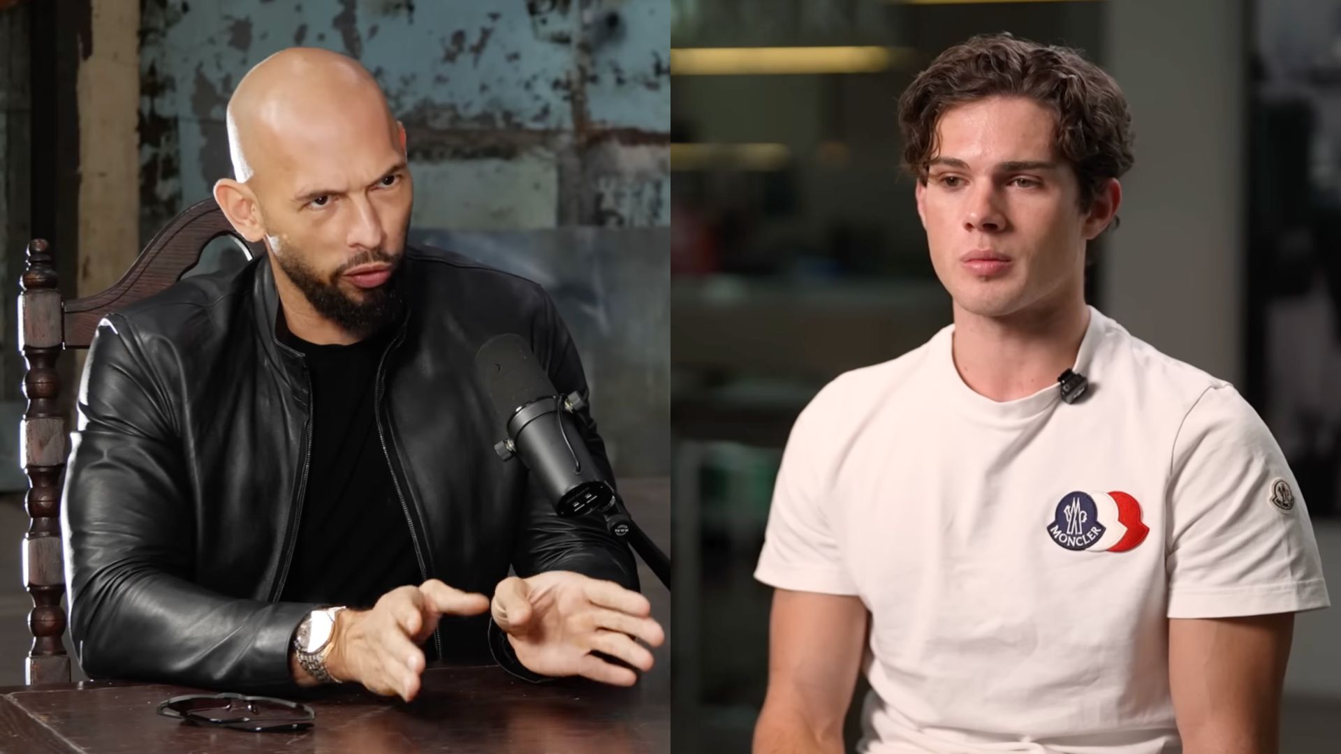 Clavicular and Andrew Tate