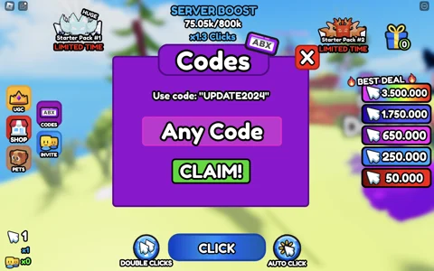 Click for UGC Codes for March 2024: Free Clicks & UGC | EarlyGame