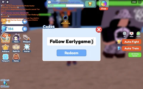 Clicker Fighting Simulator, Roblox GAME, ALL SECRET CODES, ALL WORKING CODES  